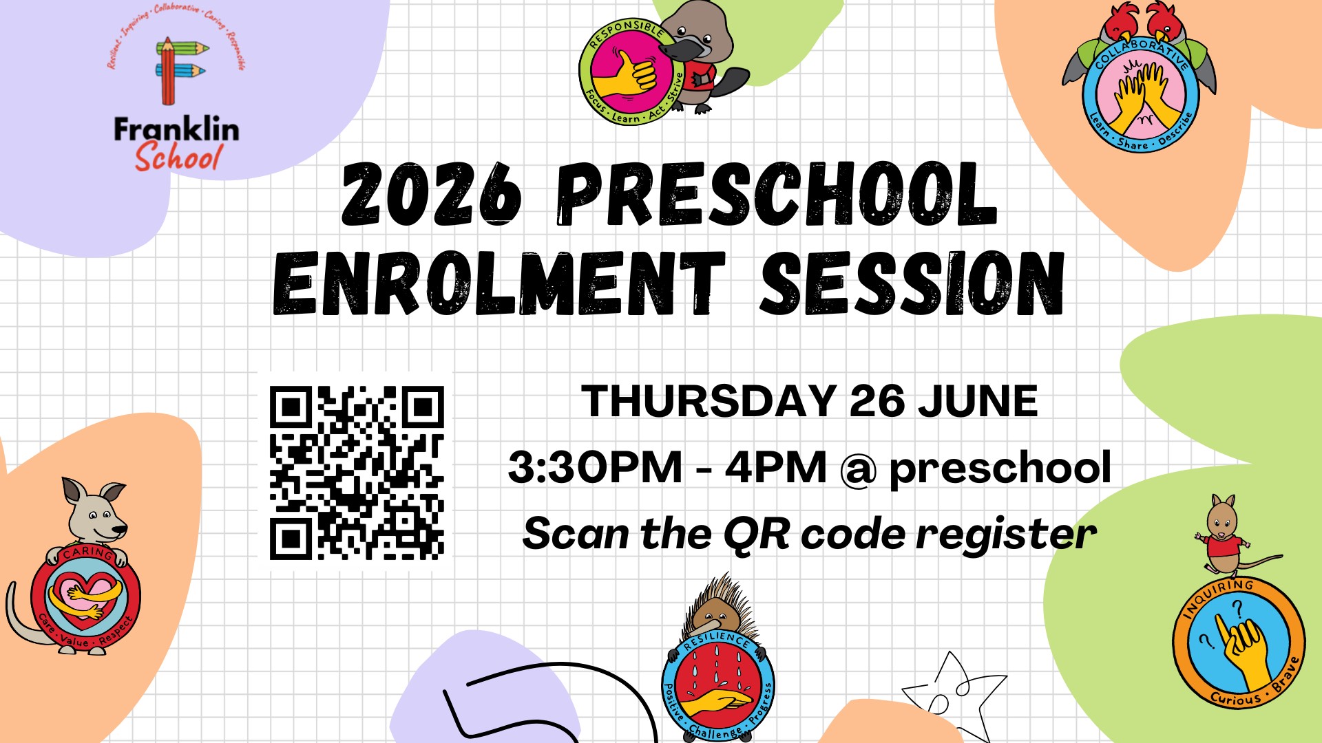 2026 Preschool Enrolment session